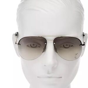 Yves Saint Laurent  Classic 11 M aviator clear glass blue/Grey